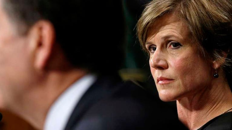 Sally Yates dejó de ser la fiscal general de Estados Unidos por no estar de acuerdo con Trump.