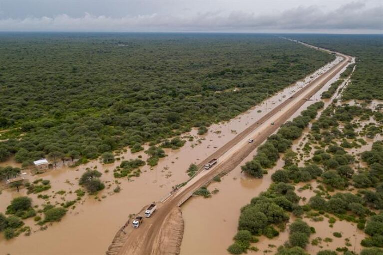 Salta sufre por las inundaciones y la crecida del río Pilcomayo