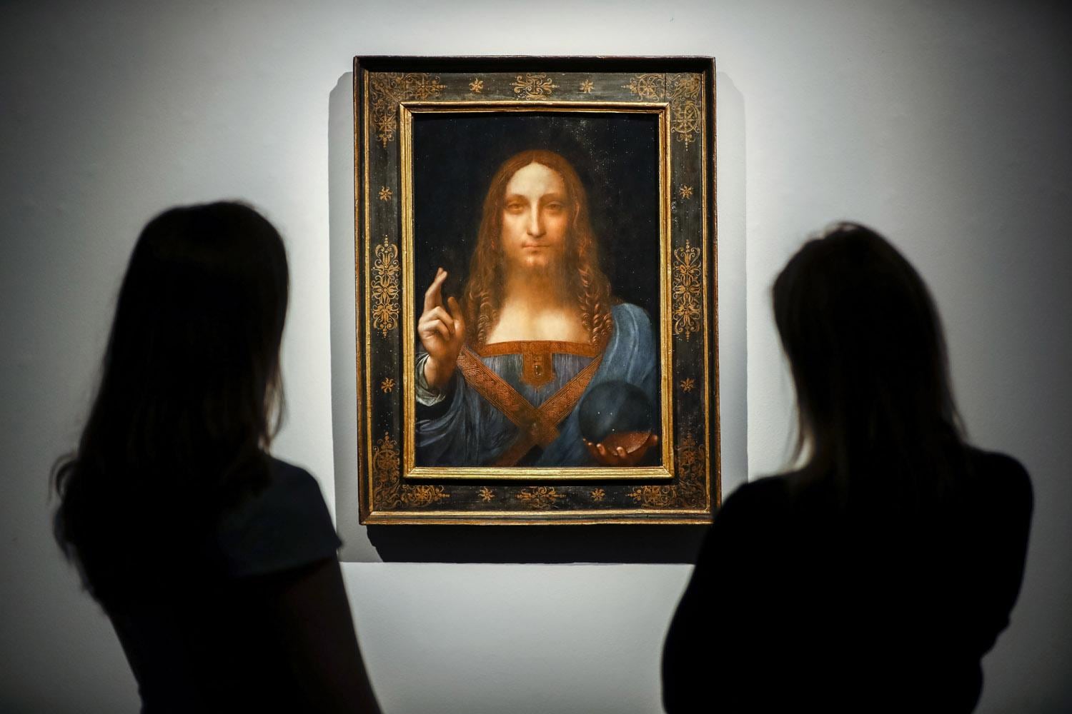 "Salvatore Mundi" es la obra que desapareció del Louvre de Abu Dhabi.