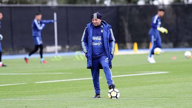 Sampaoli armó otro equipo, con algunos cambios