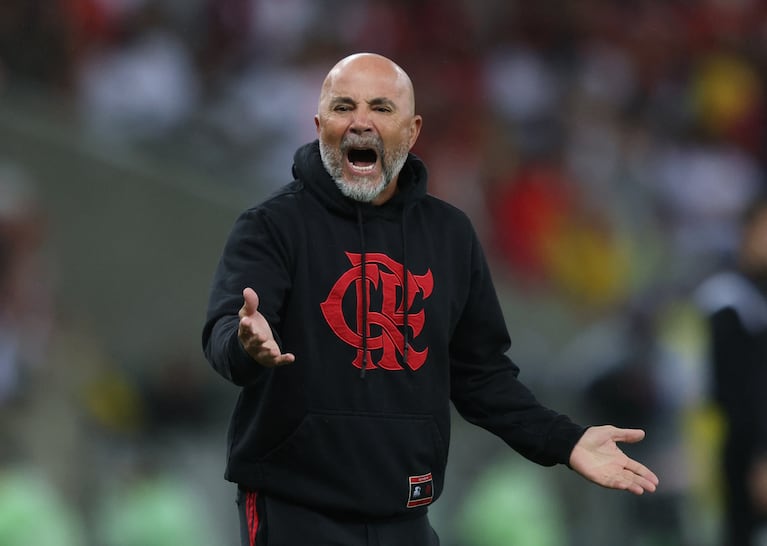 Sampaoli en Flamengo. REUTERS/Sergio Moraes