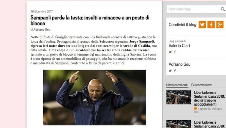 Sampaoli pidió disculpas: "Esas palabras no representan mis convicciones"