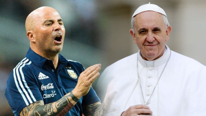 Sampaoli prefiere no viajar a ver al Papa por cuestiones logísticas.