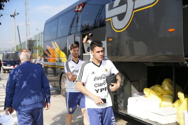 Sampaoli probó un equipo para el debut de la Selección ante Islandia