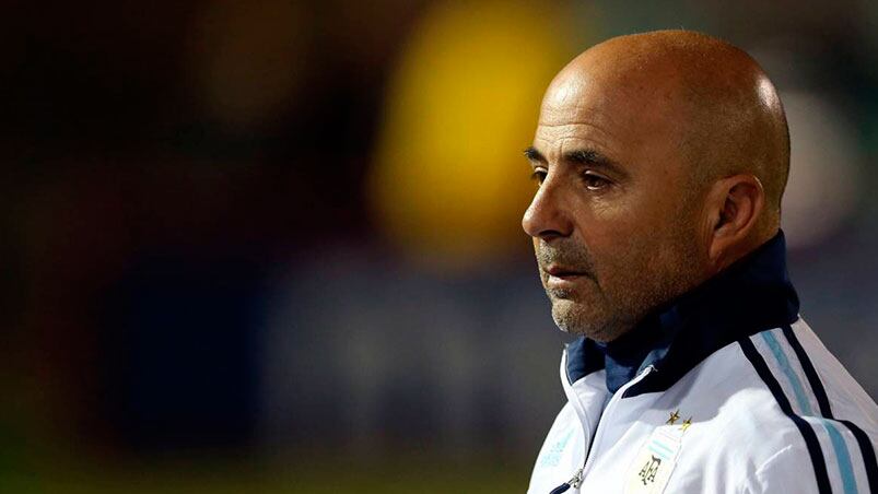 Sampaoli se disculpó, pero igual quedó en el centro de las críticas.