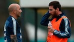 Sampaoli y Messi, los encargados de la ilusión argentina. 