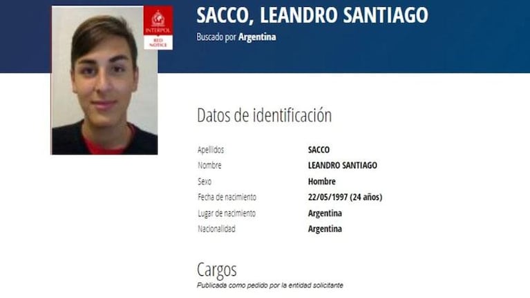 San Francisco: Interpol se sumó a la búsqueda del joven acusado de abuso sexual