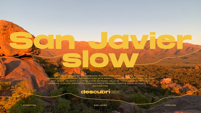 San Javier y Yacanto proponen tres días de bienestar y naturaleza