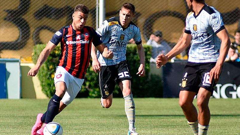 San Lorenzo jugó mal en Bahía Blanca y se despidió del torneo. Foto: AFA.