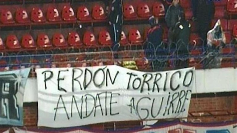 San Lorenzo: la irónica bandera contra Marcelo Tinelli