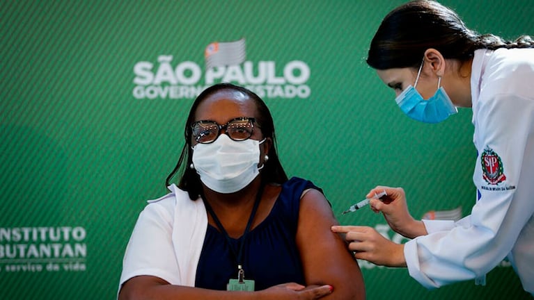 San Pablo arrancará la nueva fase de la campaña de inmunización el 6 de septiembre. (Foto: France24)