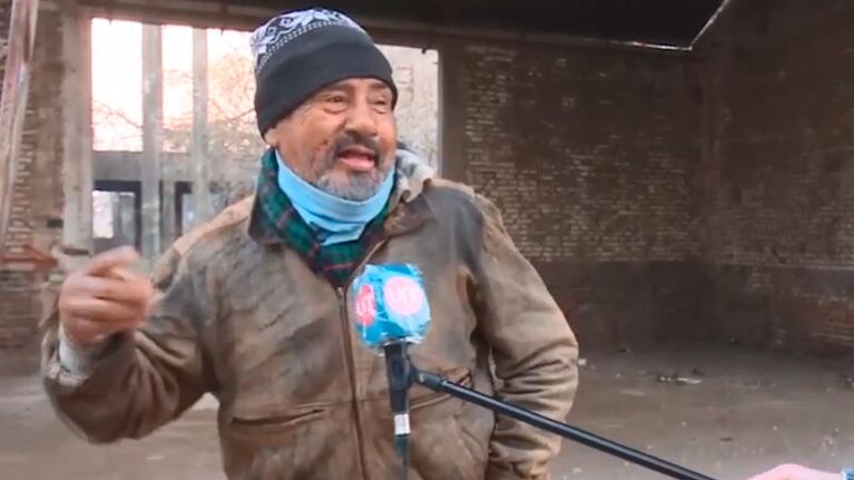 Sánchez, el hombre asesinado, fue entrevistado por Uniteve debido a su alcoholismo.