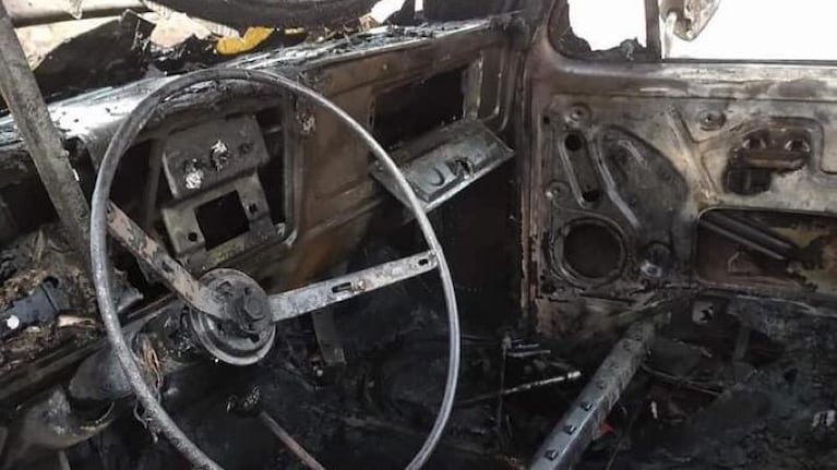 Santa Cruz del Lago: le quemaron la camioneta por sospechas de coronavirus positivo