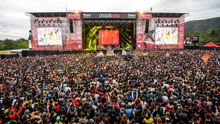 Santa María de Punilla vuelve a latir al ritmo del Cosquín Rock.