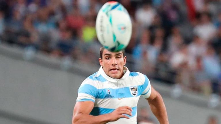 Santiago Carreras, el cordobés de 21 años que debutará como titular en el Mundial de Rugby