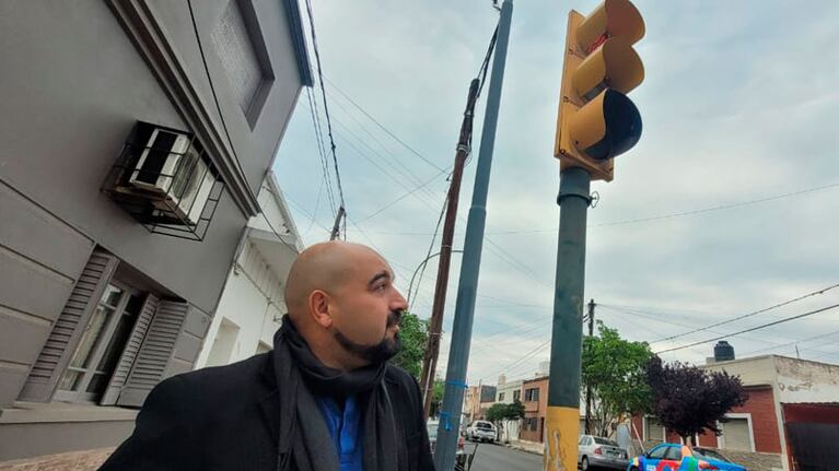 Santiago Gómez, director del CPC, recibió la alerta de los vecinos.