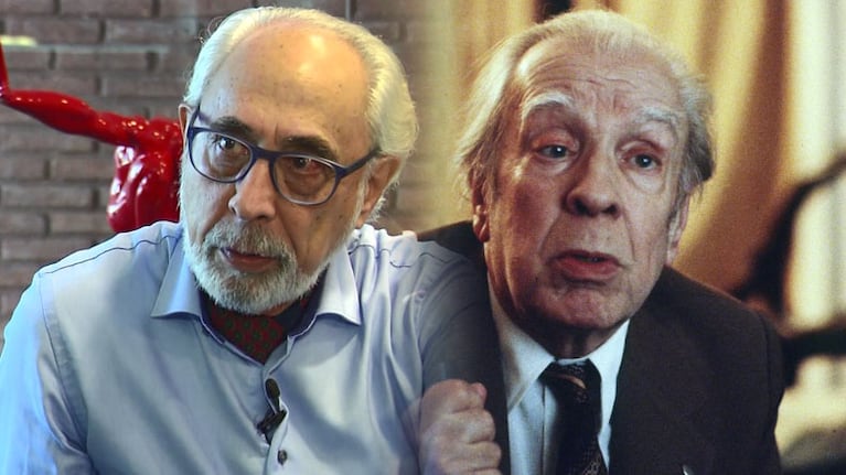Santiago Kovadloff fue alumno de Jorge Luis Borges en la UBA.