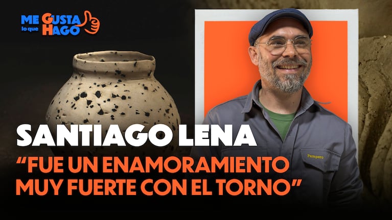 Santiago Lena y su arte, en Me gusta lo que hago.