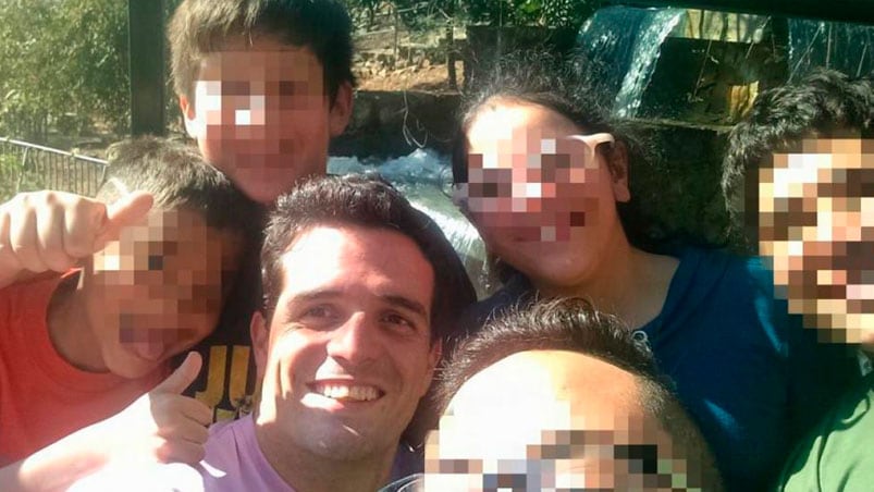 Santoro ya está detenido por el crimen de su familia.