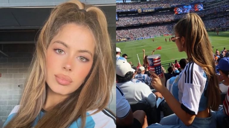 Sara Duque estuvo presente en la final del Mundial 2026.