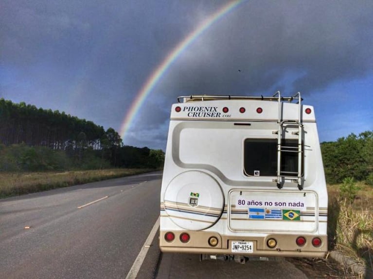 Sara, la abuela de 80 años que vendió todo para viajar en motorhome