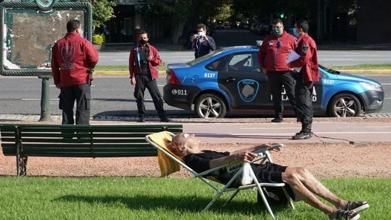 Sara, la "jubilada rebelde" de Buenos Aires. 