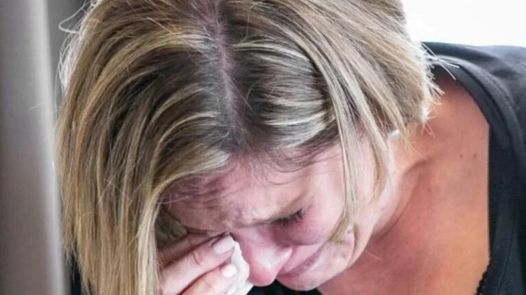 Sarah Sands se quebró al repasar el horror que vivió como madre.