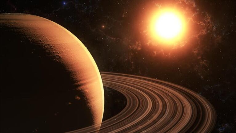 Saturno, se podrá ver en el cielo cordobés.