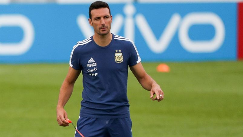 Scaloni confirmó al equipo titular. 