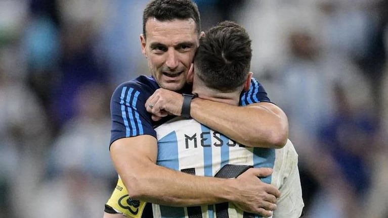 Scaloni explicó su llanto viral y llenó de elogios a Messi
