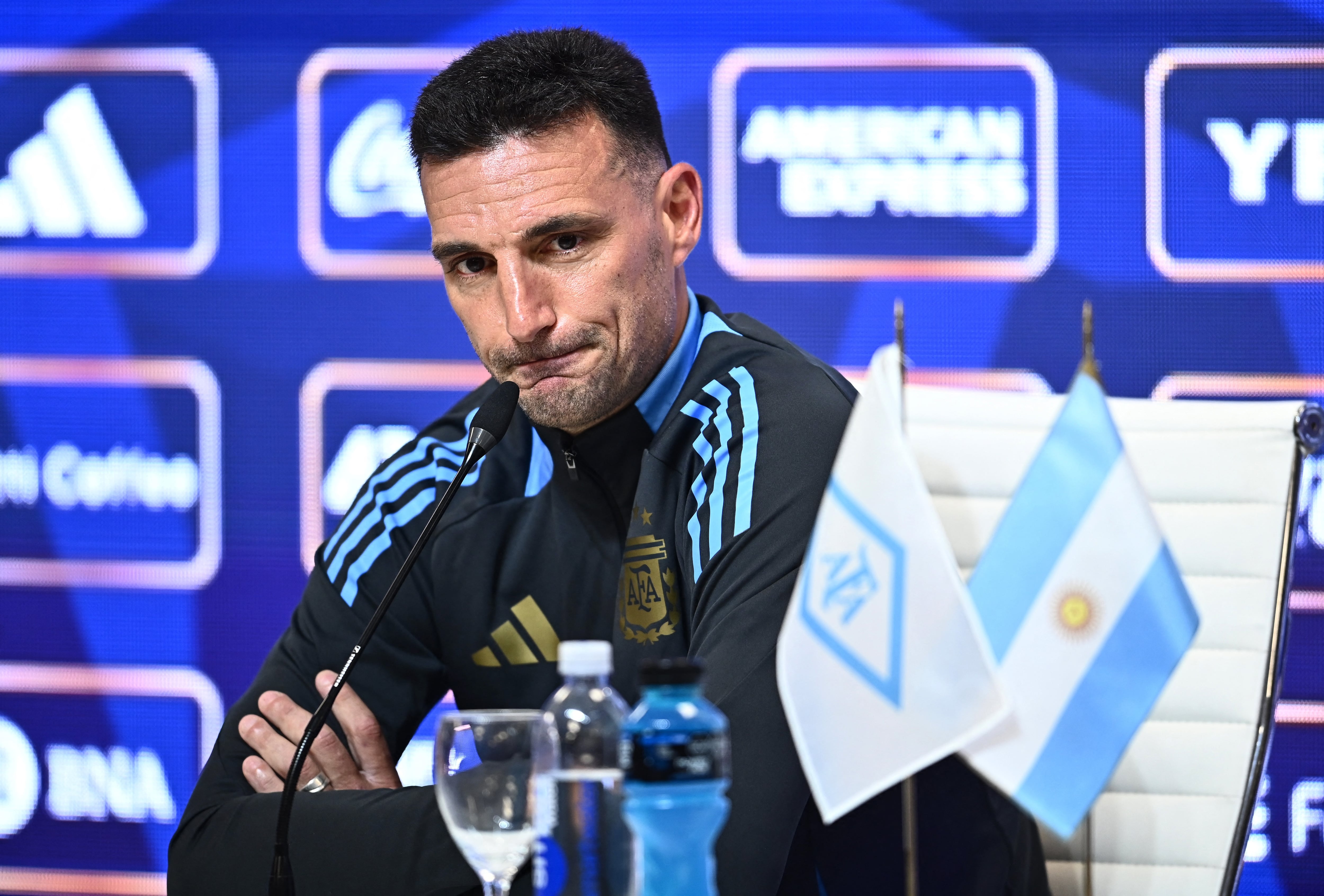 Scaloni habló de su continuidad en la Selección Argentina. REUTERS/Pedro Lazaro Fernandez