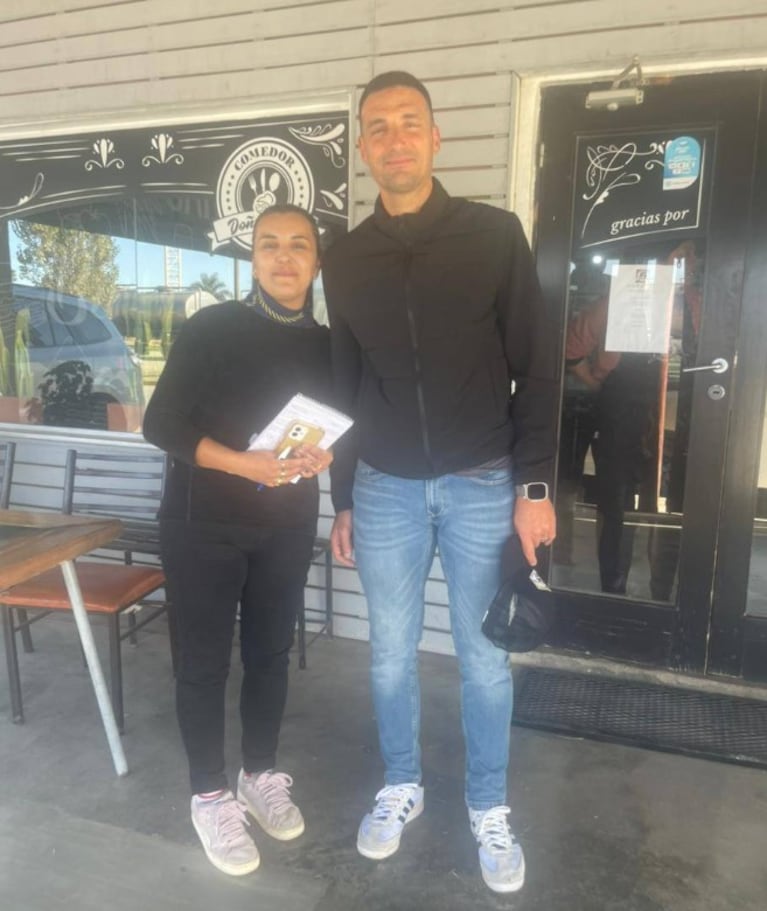 Scaloni pasó por Tío Pujio, Córdoba.