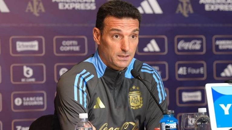 Scaloni se metió en la fuerte polémica por la sanción a chicos de Newell's.