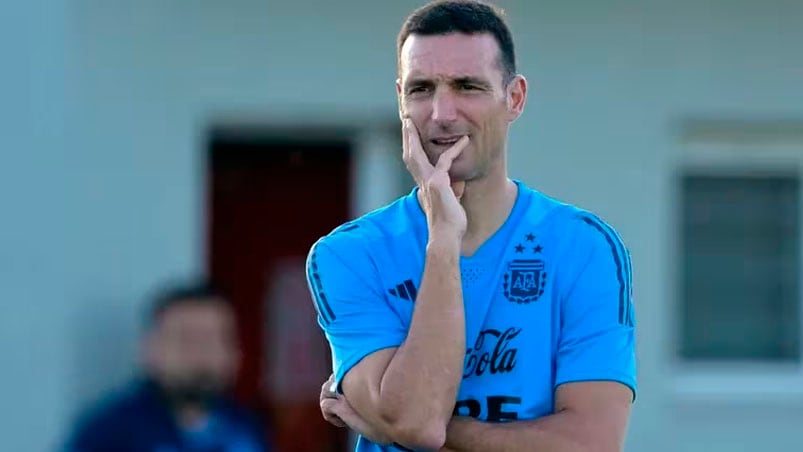 Scaloni volvió a hablar sobre su continuidad en la Selección.