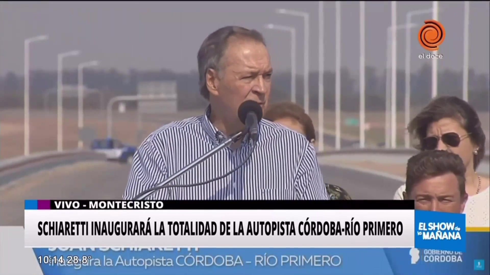 Schiaretti finalizó la autopista Córdoba-Río Primero