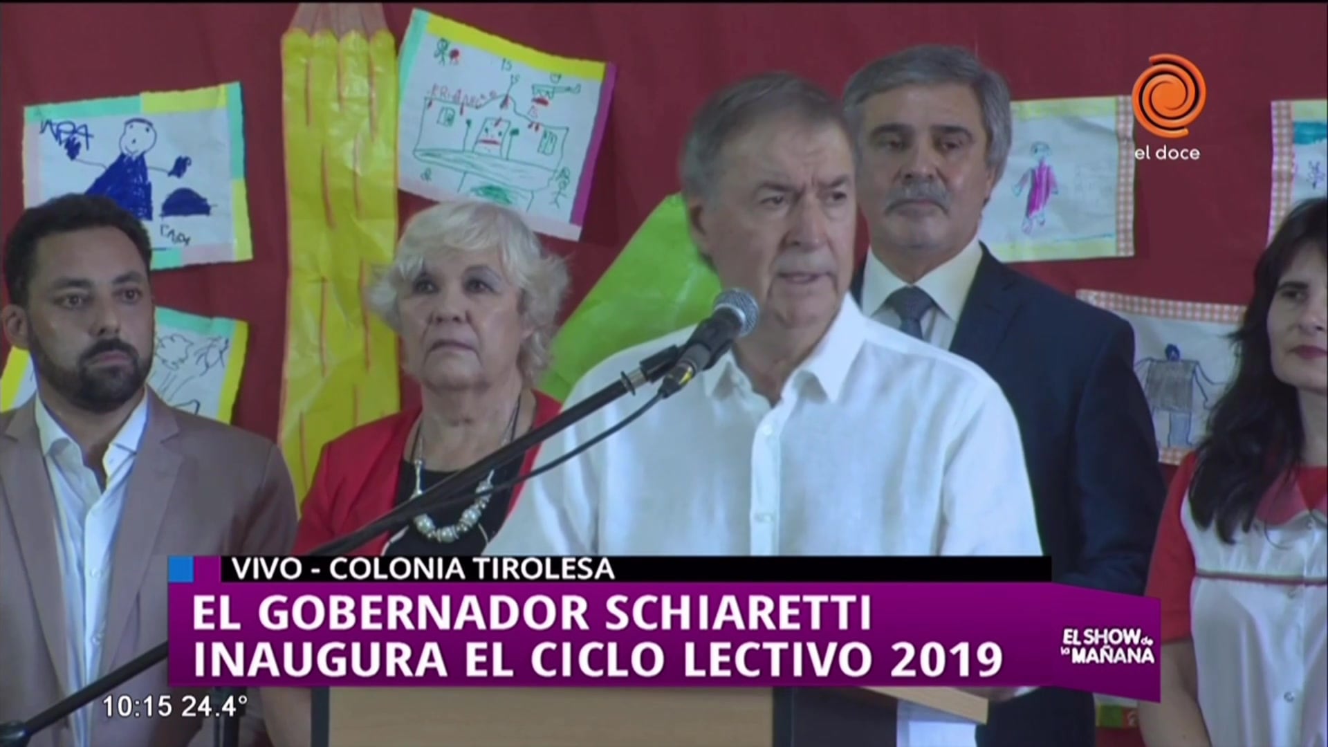 Schiaretti inaugura el ciclo lectivo 2019