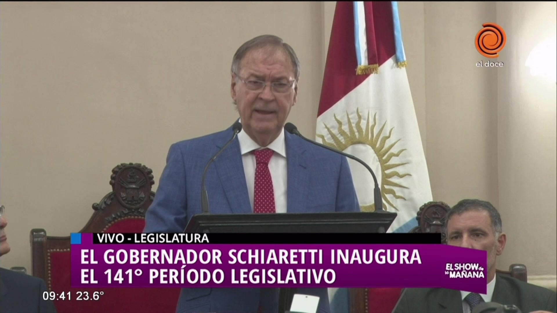 Schiaretti inauguró el 141° periodo legislativo