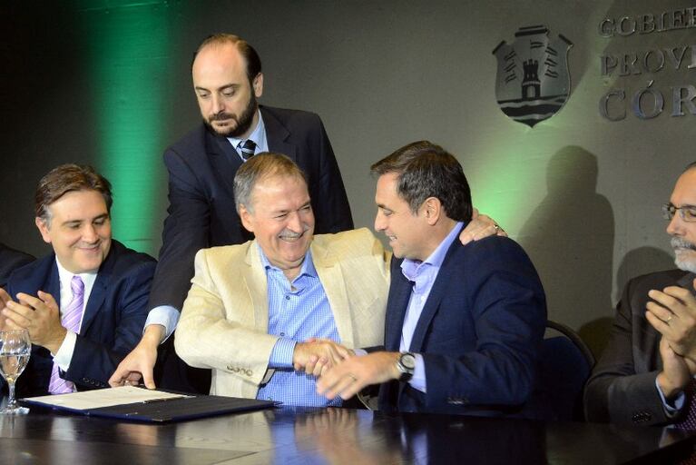 Schiaretti, Mestre y Llaryora, en carrera para las elecciones del 2019.