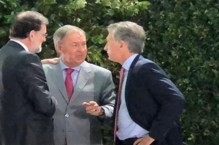 Schiaretti participó del almuerzo de honor con Macri y Rajoy 