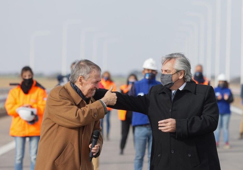 Schiaretti y Fernández, por primera vez juntos en Córdoba como gobernador y presidente.