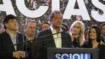 Scioli reconoció la victoria de Macri en el balotaje presidencial. Foto: Clarín.