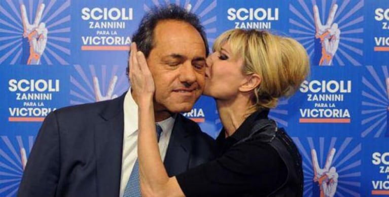 Scioli y la cordobesa Berger ya habían viajado juntos en 2015