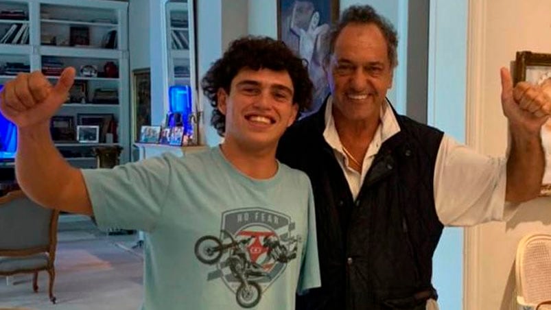 Scioli y Zapata se vieron el pasado 27 de marzo en Villa La Ñata, Tigre.