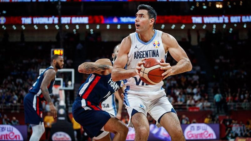 Scola, el abanderado de la ilusión argentina. / Foto: FIBA