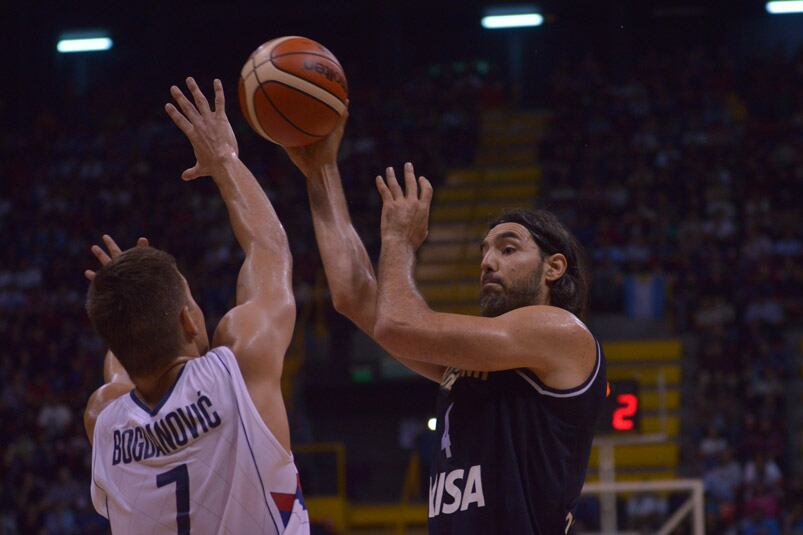 Scola, el gran capitán de la Selección Argentina. Foto: Lucio Casalla / ElDoce.tv. 
