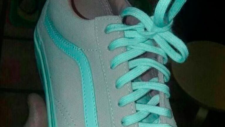 Se armó la polémica por una zapatilla.