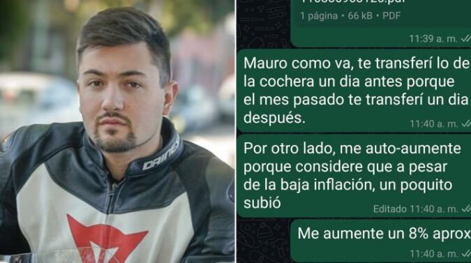 Se “auto-aumentó” el alquiler de la cochera y el dueño tuvo una sorpresiva reacción: el tuit viral