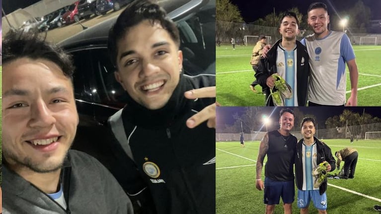 Se bajó un jugador del equipo para el “fulbito” y lo invitó a Simón Aguirre: la insólita respuesta del cantante