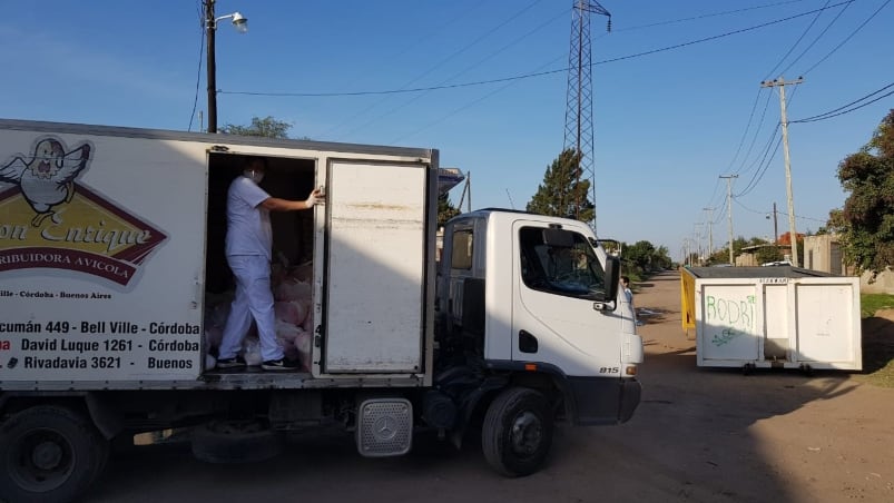 Se continuará garantizando el abastecimiento dentro del barrio.