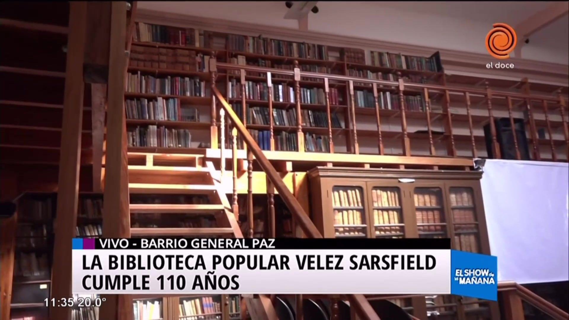 Se cumplen 110 años de la Biblioteca Popular Vélez Sarsfield